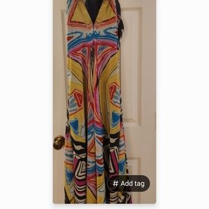 Multi color Maxi dress.